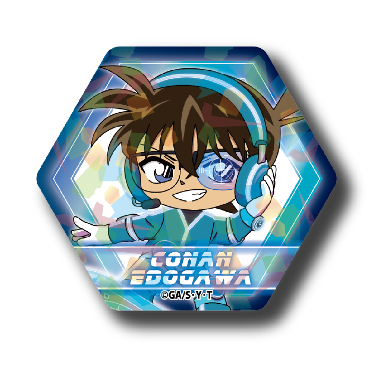 名探偵コナン_SFコレクション ホログラムステッカー 江戸川コナン