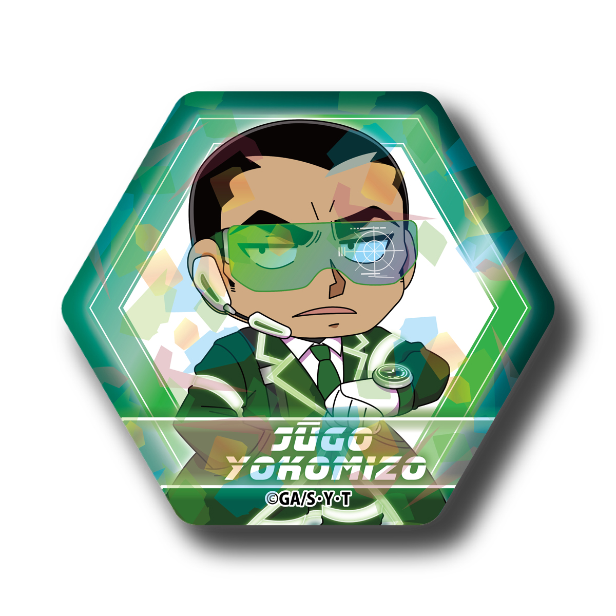 名探偵コナン_SFコレクション ホログラムステッカー 横溝重悟