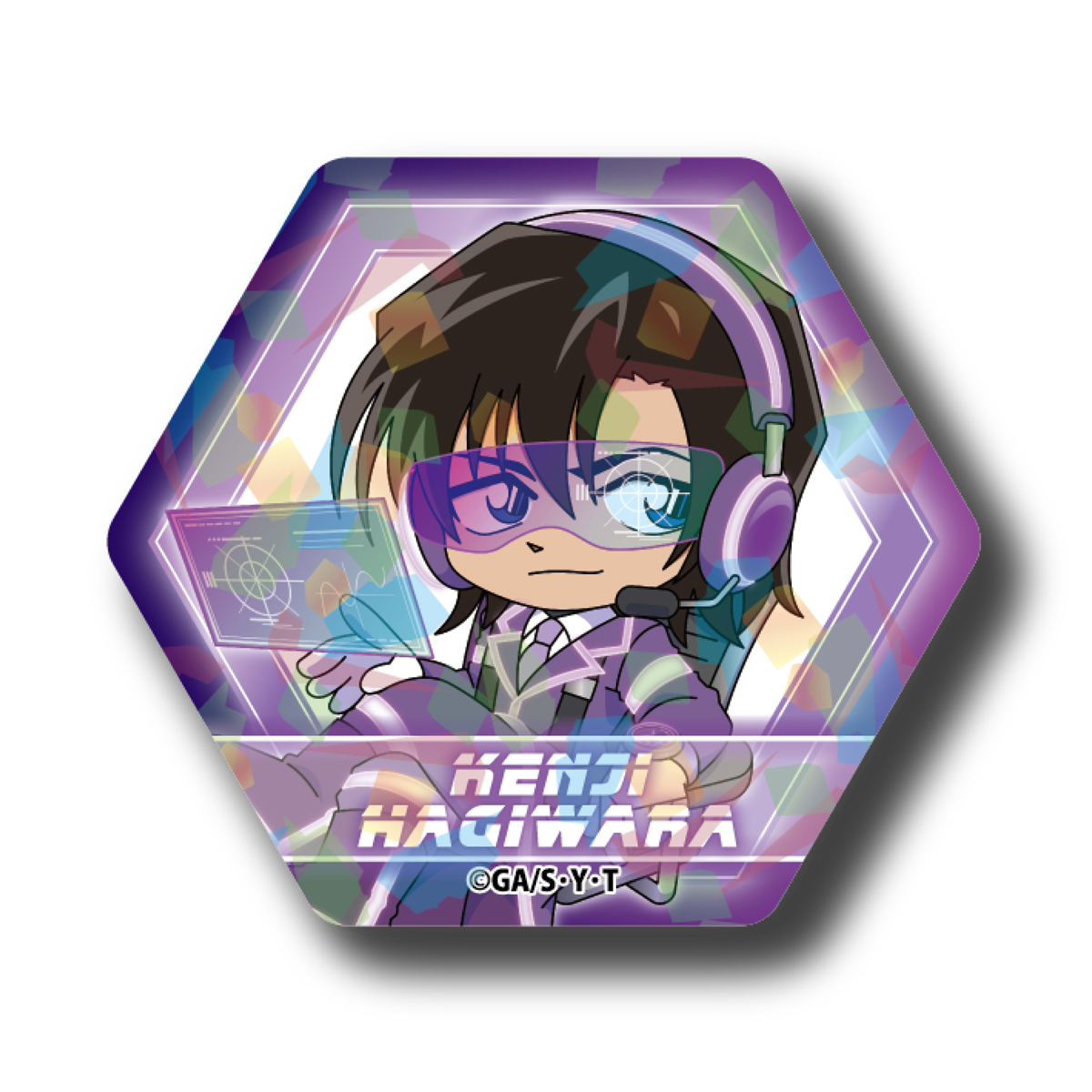 名探偵コナン_SFコレクション ホログラムステッカー 萩原研二