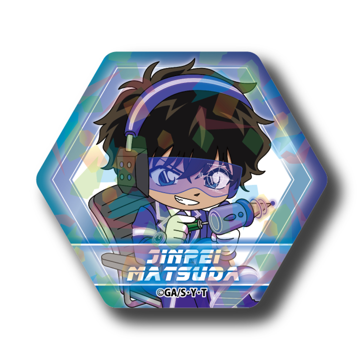 名探偵コナン_SFコレクション ホログラムステッカー 松田陣平