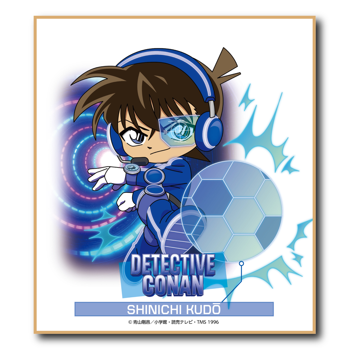 名探偵コナン_SFコレクション ミニ色紙 工藤新一