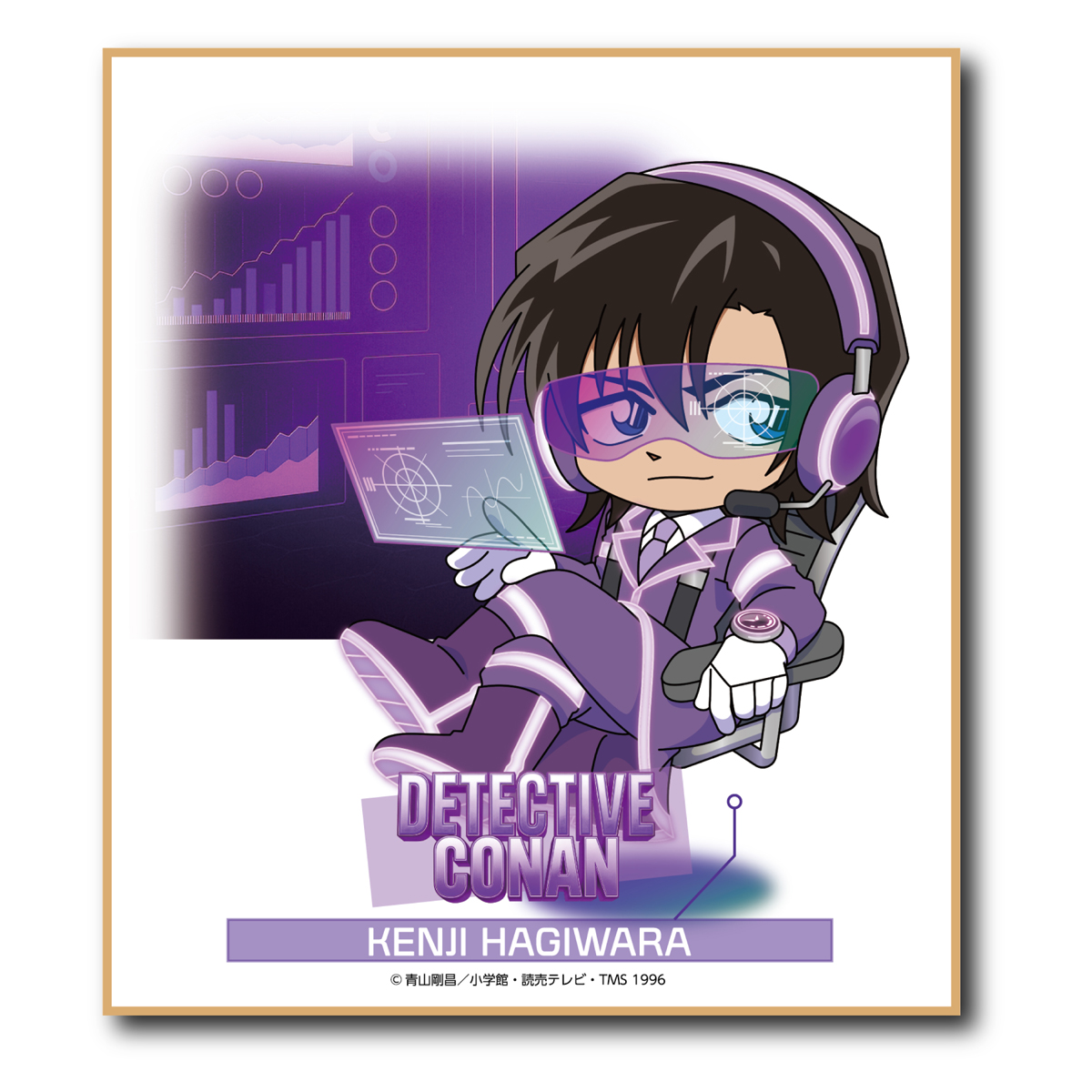 名探偵コナン_SFコレクション ミニ色紙 萩原研二