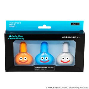 ドラゴンクエスト_スマイルスライム コスメ&ビューティー 水性ネイル3本セット