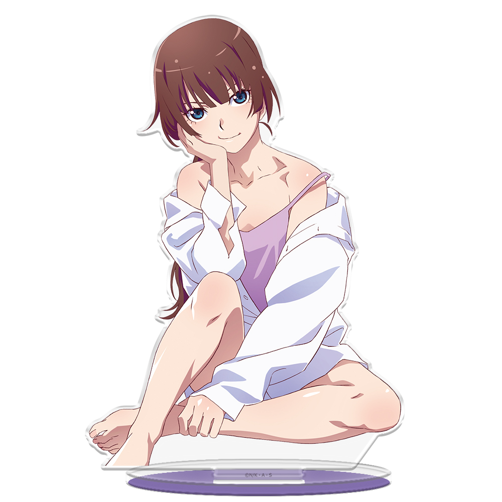 <物語>シリーズ_アクリルキャラスタンド 戦場ヶ原ひたぎ シャツver.