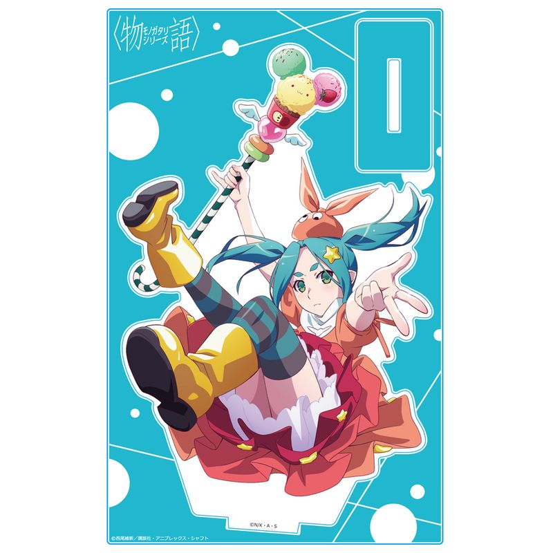 物語>シリーズ_アクリルキャラスタンド 斧乃木余接 ステッキver