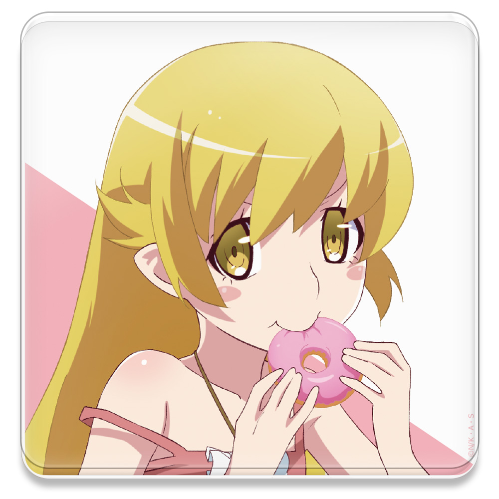 <物語>シリーズ_アクリルコースター (スタンド付) 忍野忍