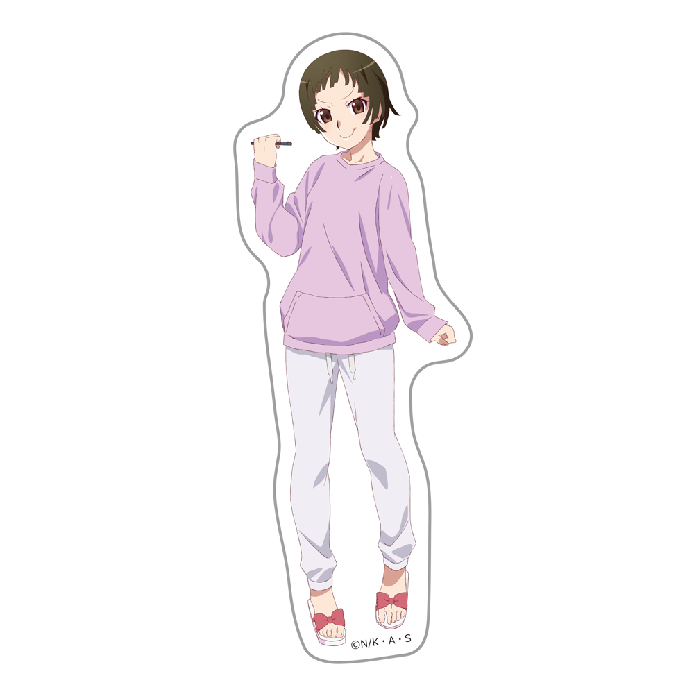 <物語>シリーズ_ダイカットステッカー 千石撫子 vol.2