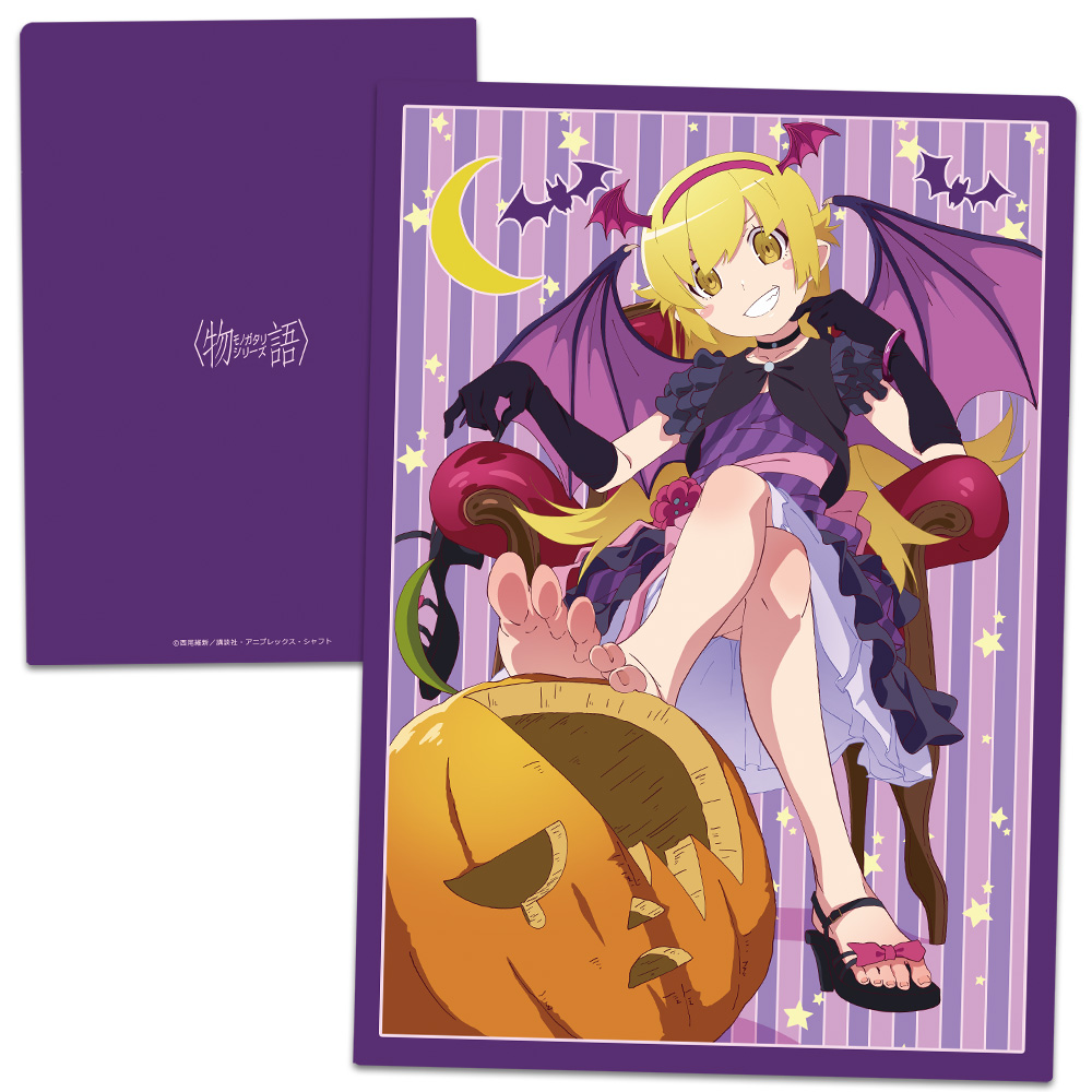 <物語>シリーズ_クリアファイル 忍野忍 ハロウィンver.