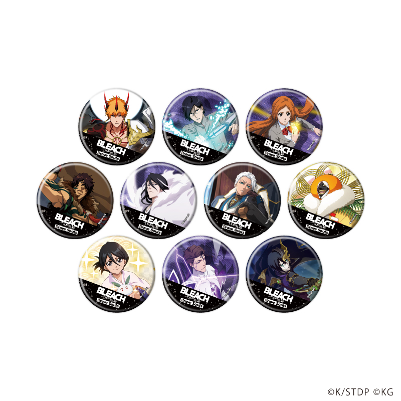 BLEACH Brave Souls_缶バッジ01/コンプリートセット(全10種)(公式
