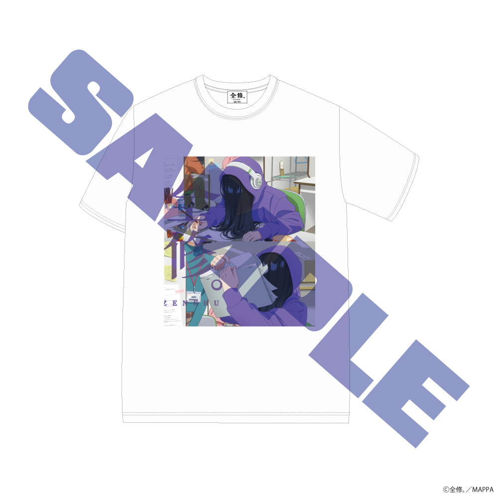 全修。_XXLサイズ_Tシャツ ホワイト 広瀬ナツ子