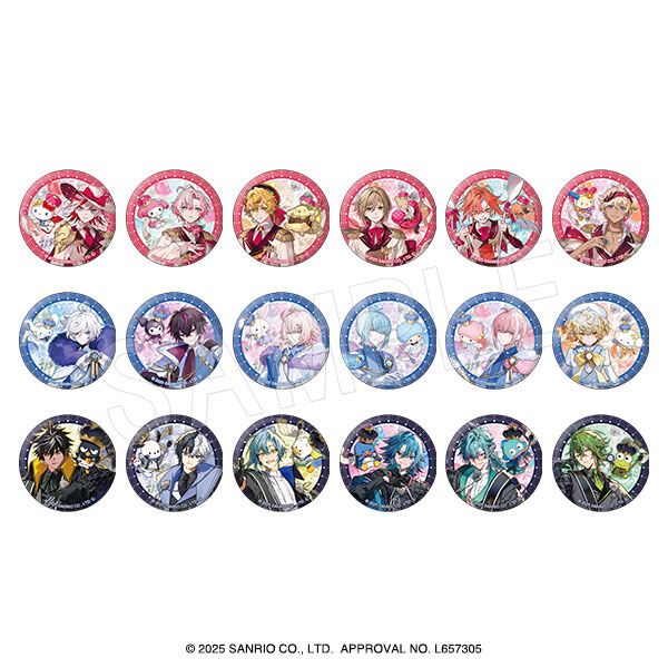 フラガリアメモリーズ_トレーディンググリッター缶バッジ 2nd