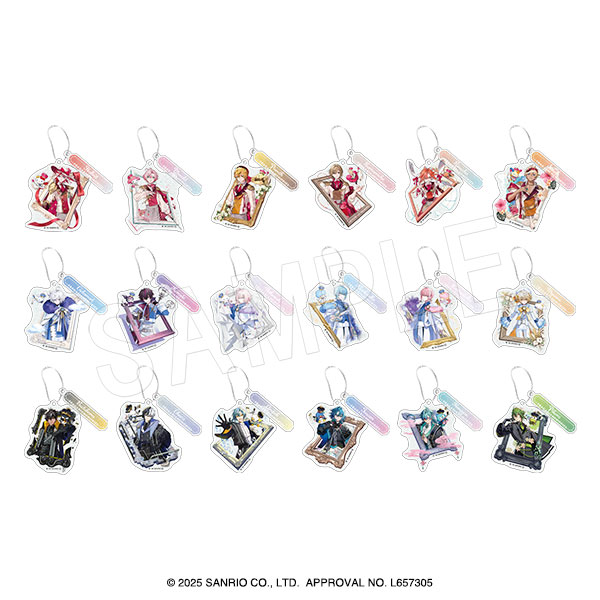 白の聖女エクレシア アクリルキーホルダー(ラメアクリルver.) 白の聖女