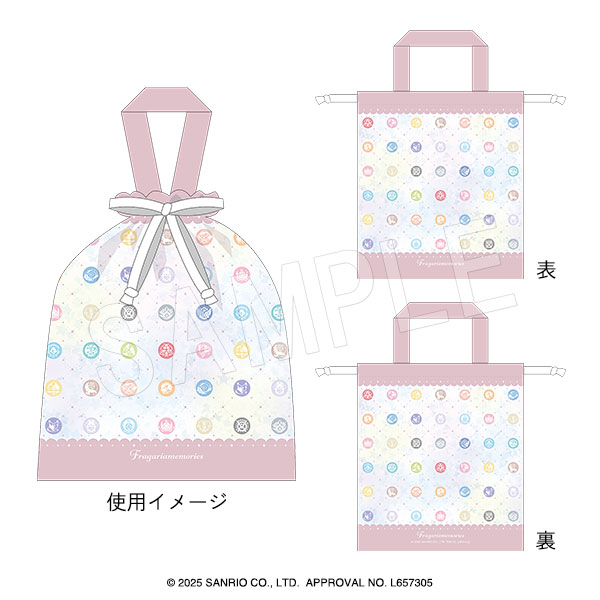 フラガリアメモリーズ_リボン巾着バッグ