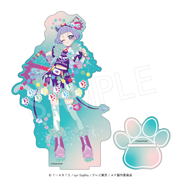 ひみつのアイプリ_オーロラアクリルフィギュアスタンド 真実夜チィ