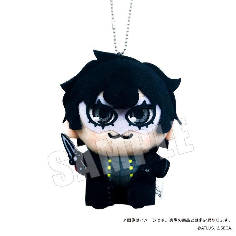 ペルソナ5 ザ・ロイヤル_主人公×ぶくぶ ぬいぐるみマスコット 02 ジョーカー