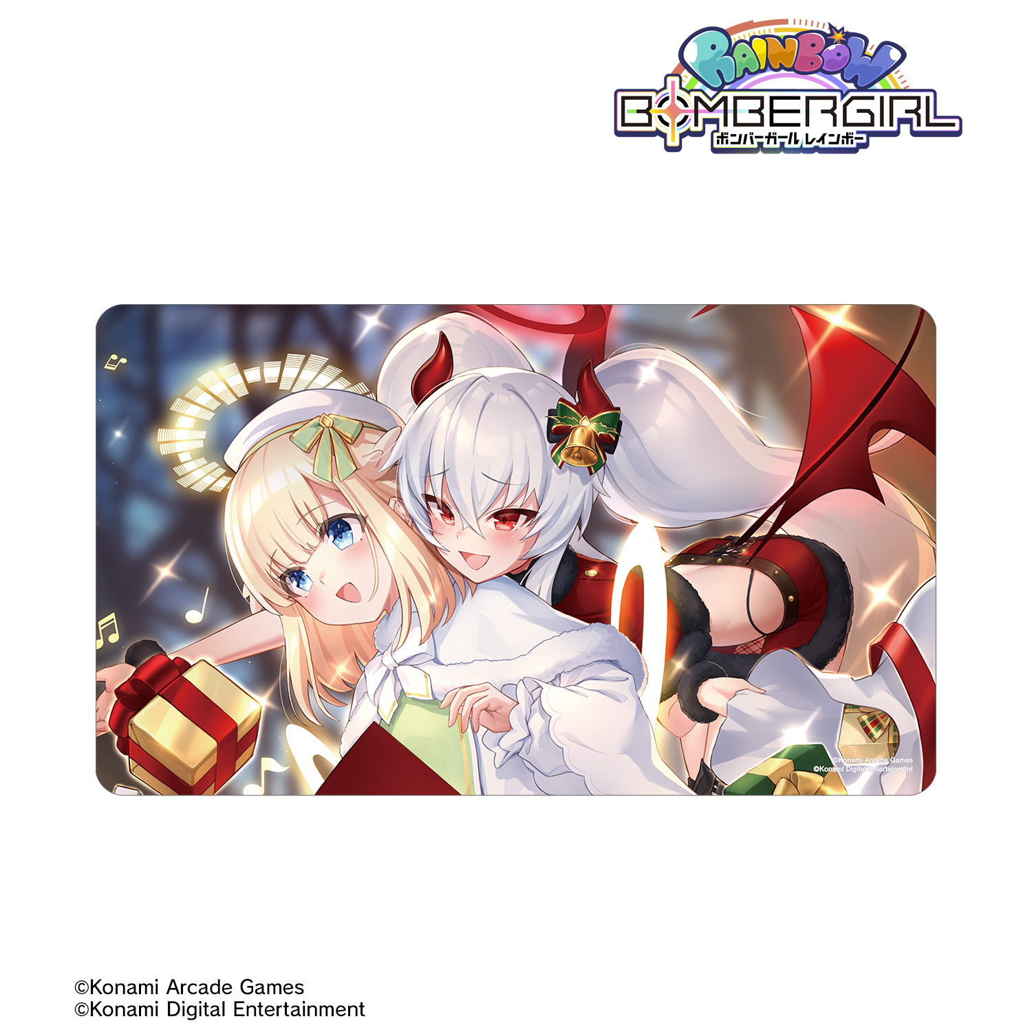 ボンバーガール レインボー_ブラス＆グリムアロエ マルチデスクマット