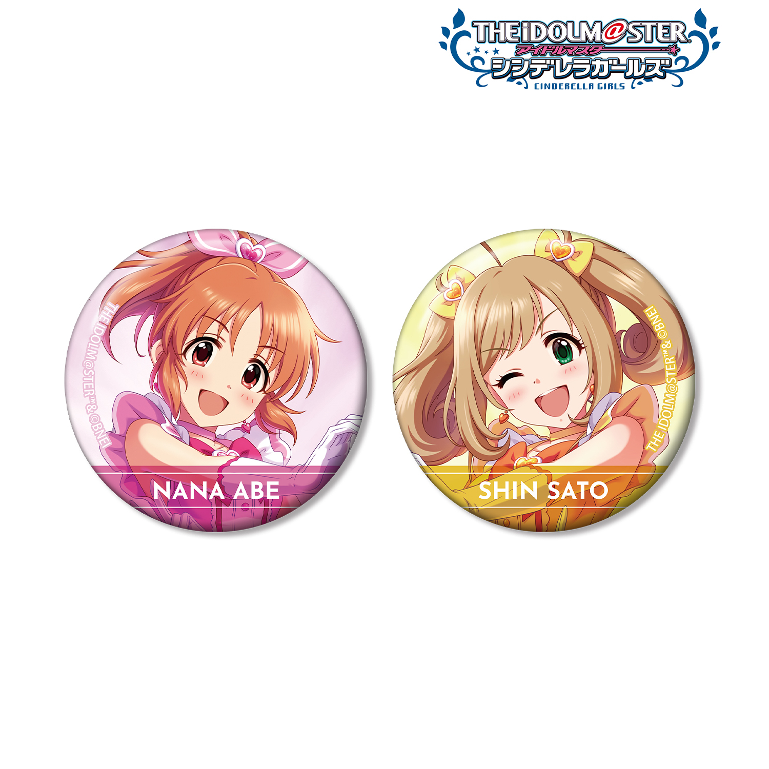 アイドルマスター シンデレラガールズ_[凸凹スピードスター] 缶バッジ2個セット