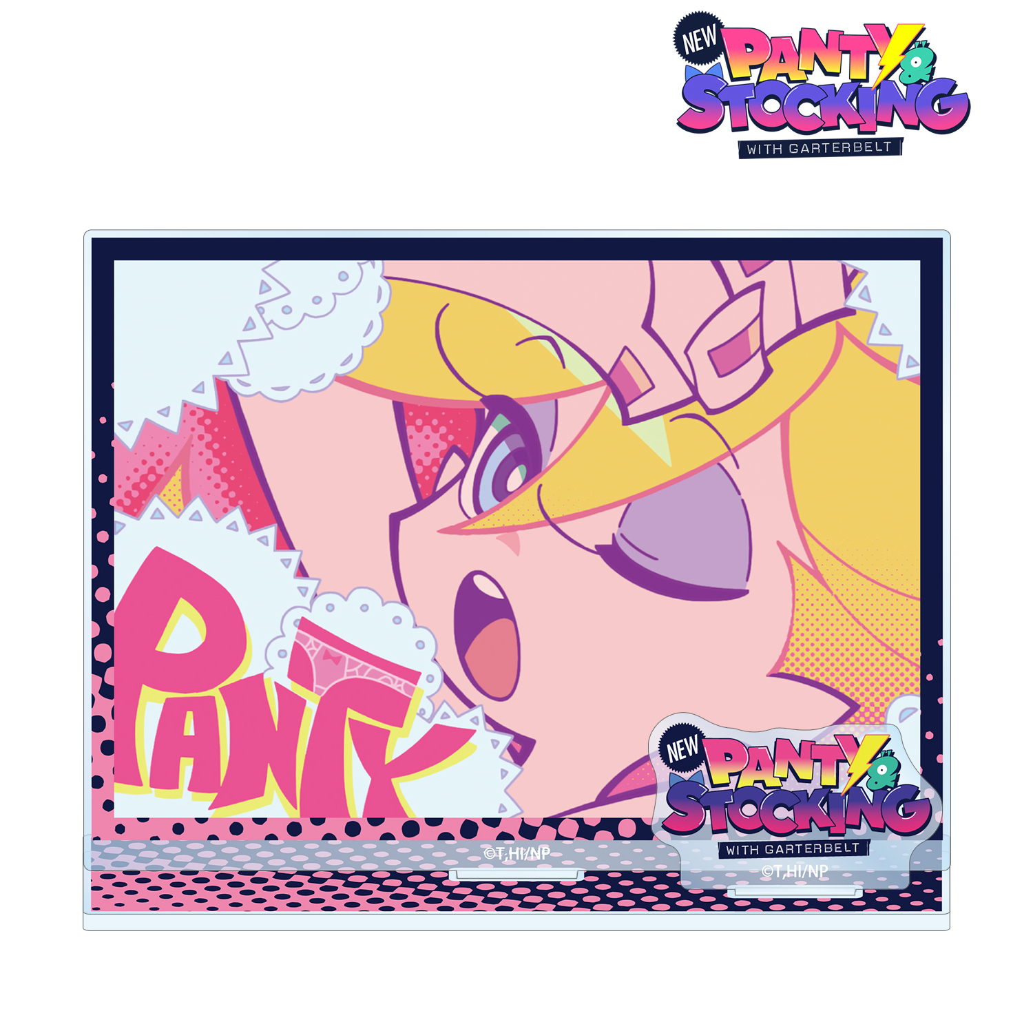 New PANTY ＆ STOCKING with GARTERBELT_パンティ 場面写パーツ付きBIGアクリルスタンド