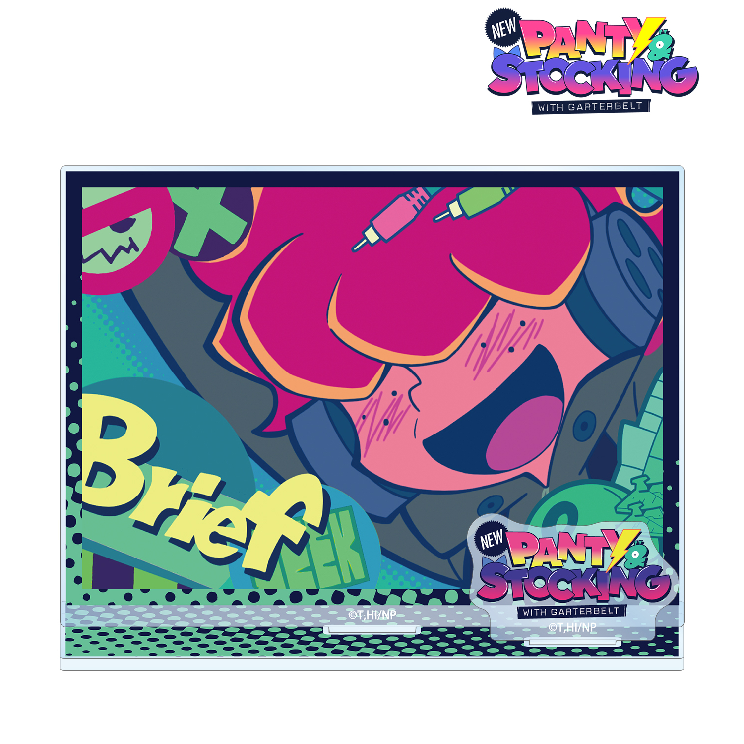 New PANTY ＆ STOCKING with GARTERBELT_ブリーフ 場面写パーツ付きBIGアクリルスタンド