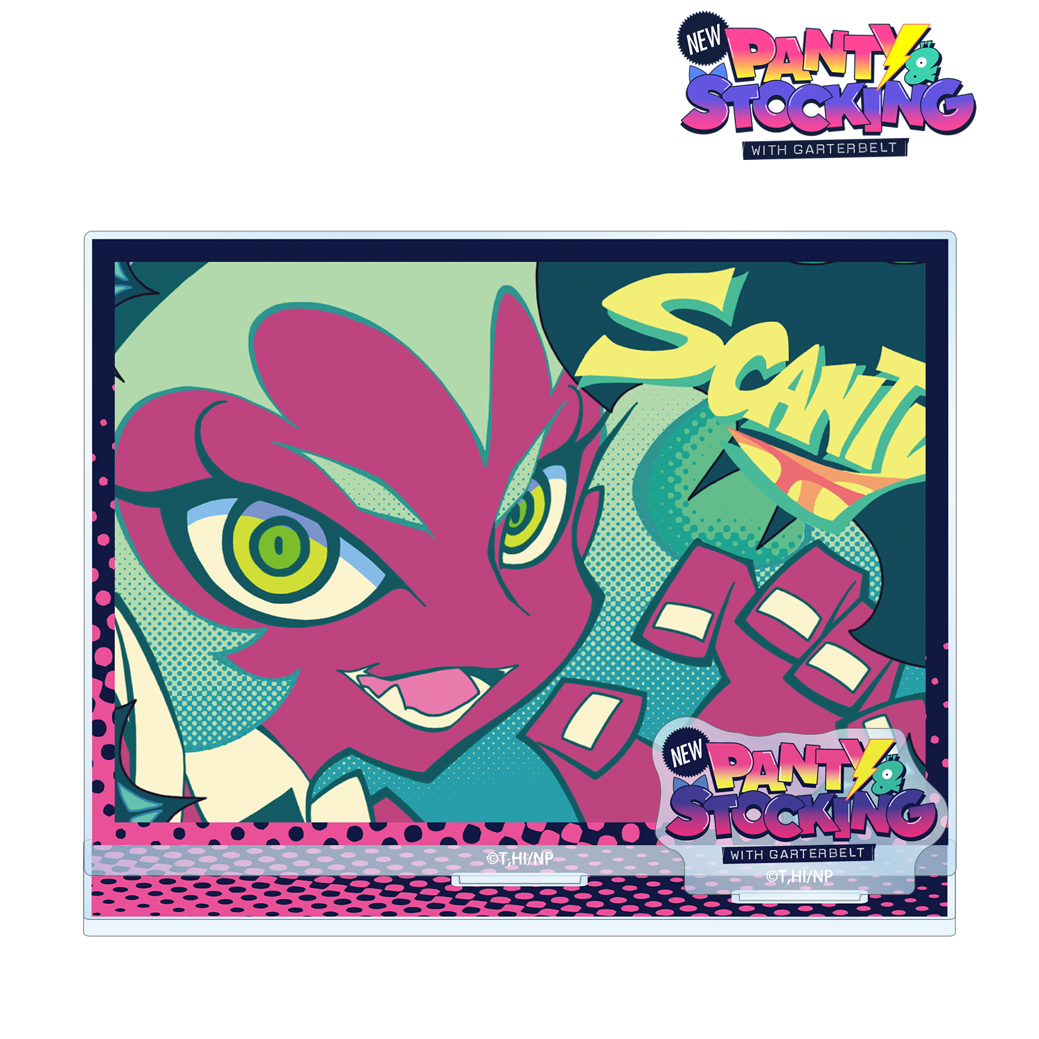 New PANTY ＆ STOCKING with GARTERBELT_スキャンティ 場面写パーツ付きBIGアクリルスタンド