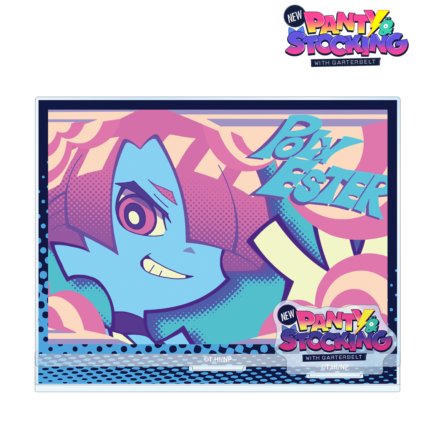 New PANTY ＆ STOCKING with GARTERBELT_ポリエステル 場面写パーツ付きBIGアクリルスタンド