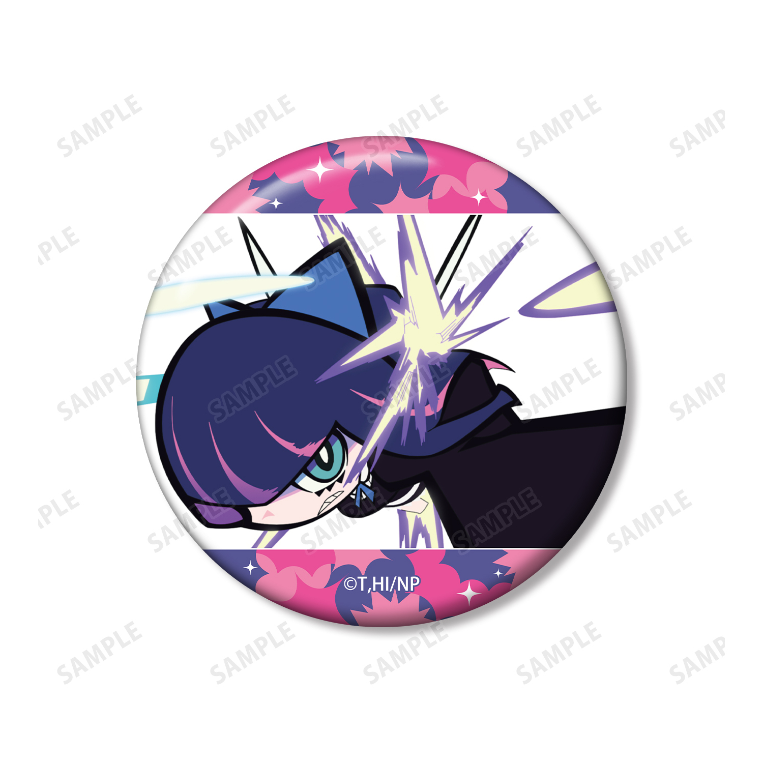 New PANTY ＆ STOCKING with GARTERBELT_ストッキング 場面写缶バッジ3