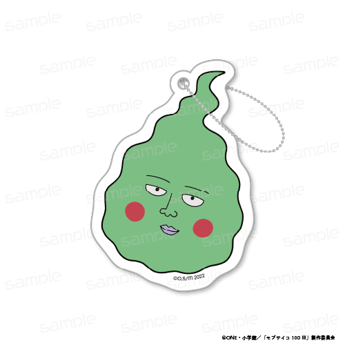 モブサイコ100 ?_蓄光アクリルキーホルダーwithエクボ【エクボ】