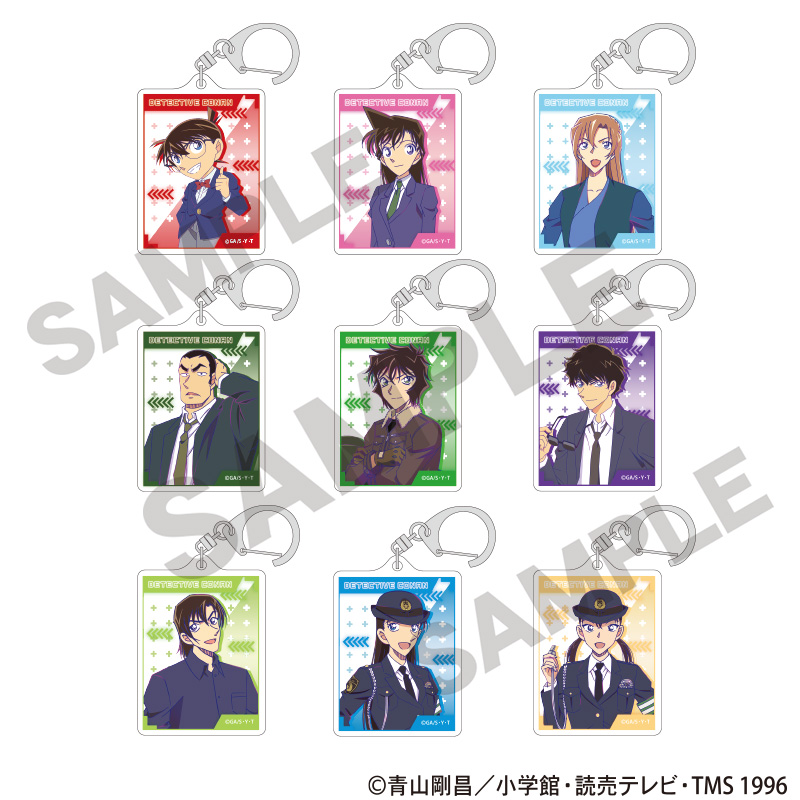 名探偵コナン_トレーディングアクリルキーホルダー　【コンプリートBOX／9個入り】