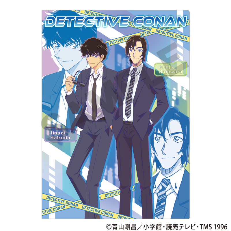 名探偵コナン_シングルクリアファイル　ブルーバリケード