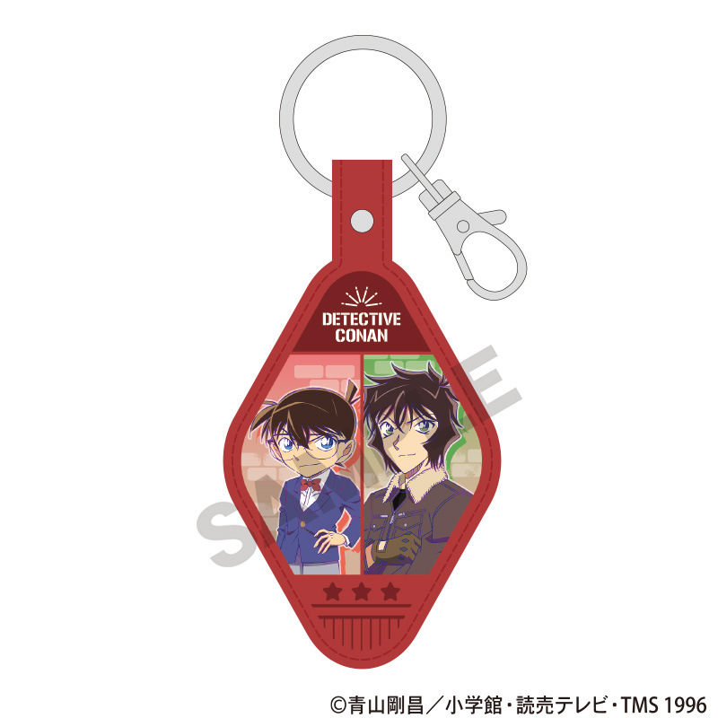 名探偵コナン_合皮キーホルダー　コナン＆世良　2026