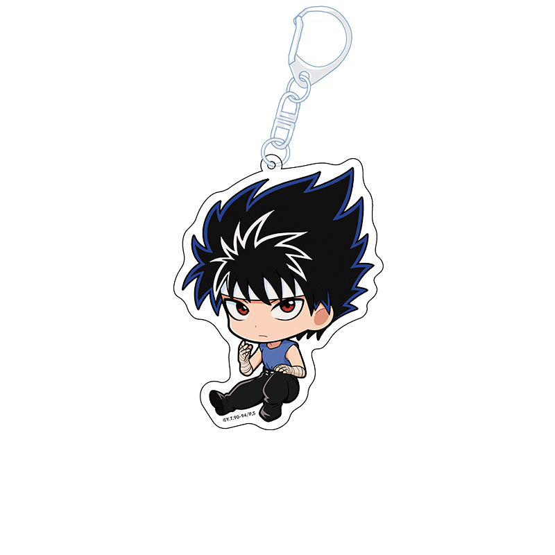 幽☆遊☆白書_ぺたん娘アクリルキーホルダー vol.2 飛影