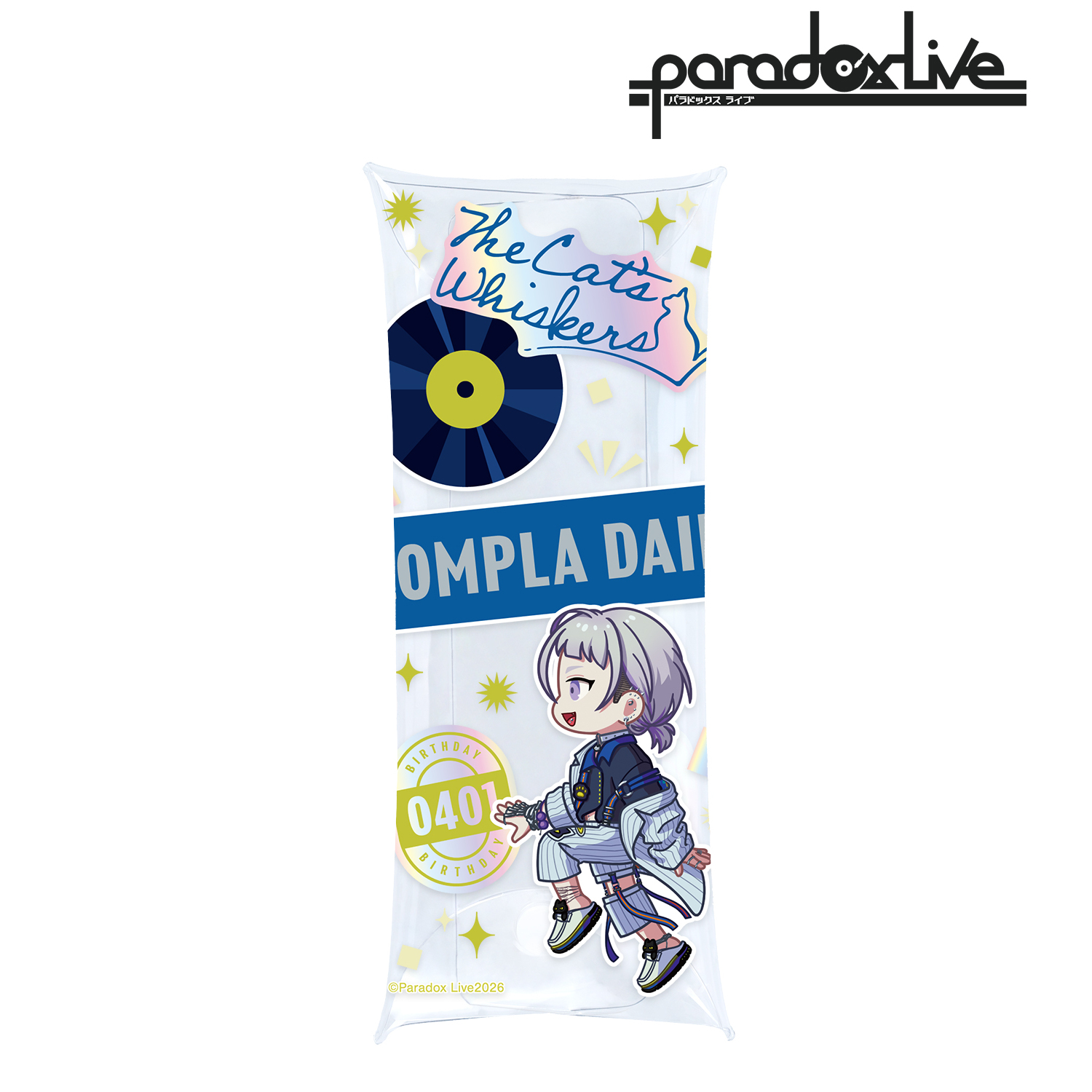 Paradox Live_棗 リュウ ちびとこ クリアマルチケース