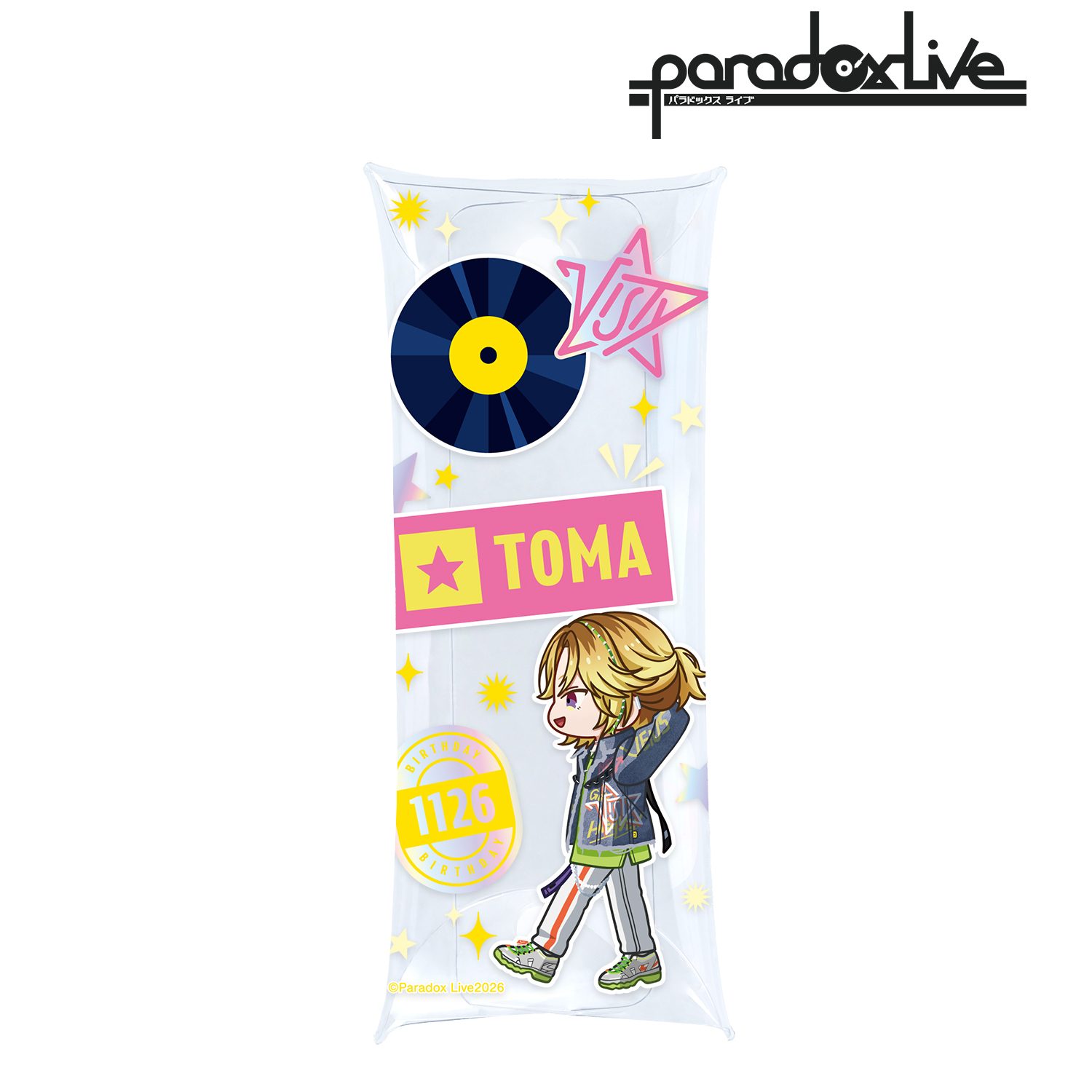 Paradox Live_緋景 斗真 ちびとこ クリアマルチケース