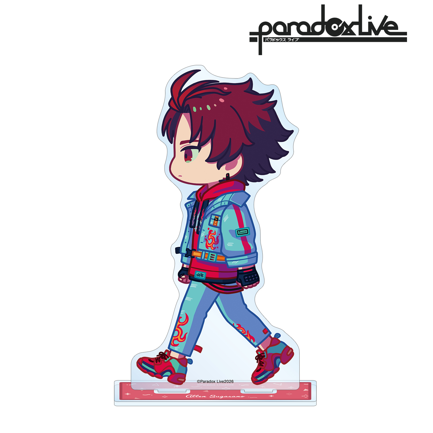 Paradox Live_朱雀野 アレン ちびとこ BIGアクリルスタンド
