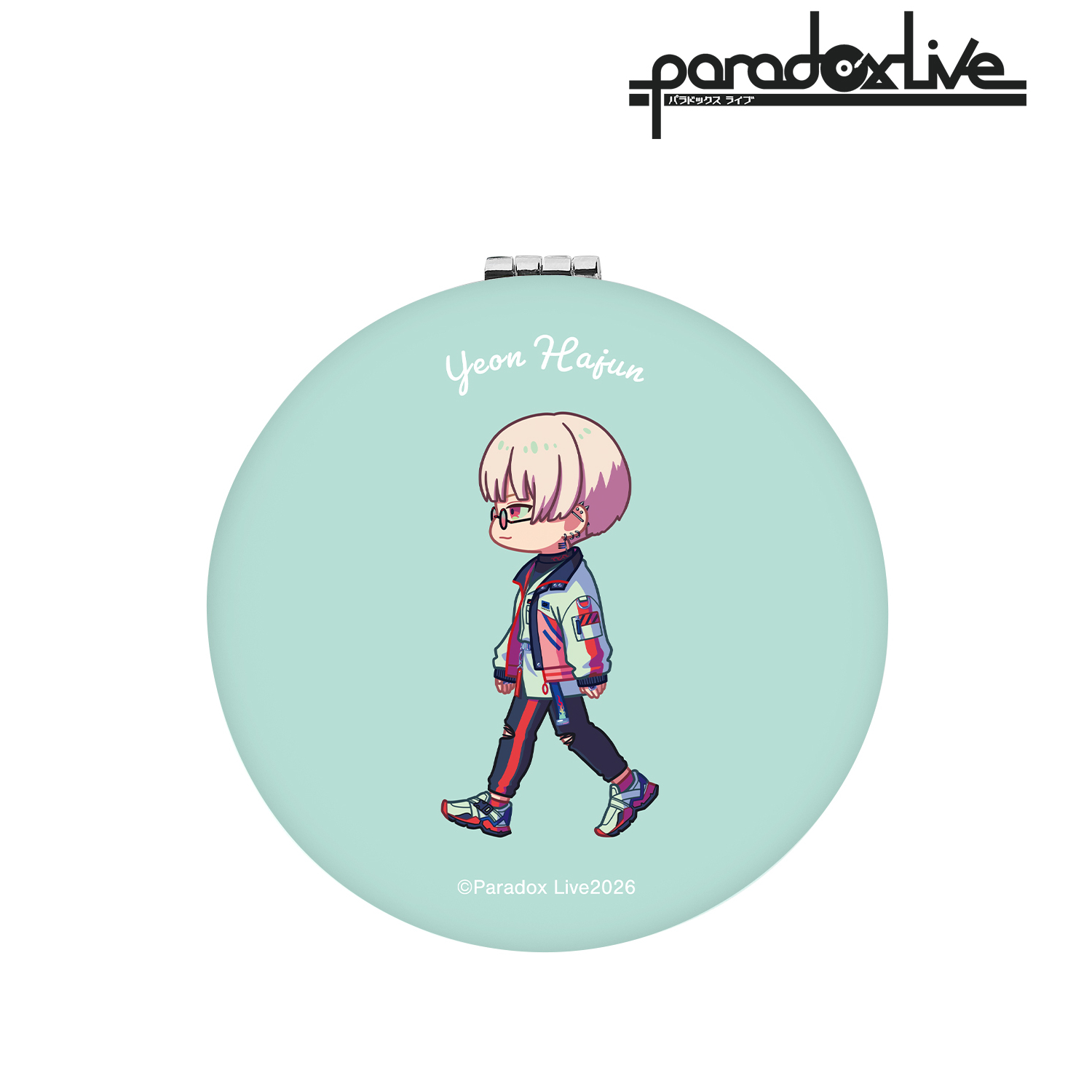 Paradox Live_燕 夏準 ちびとこ 丸型折りたたみミラー