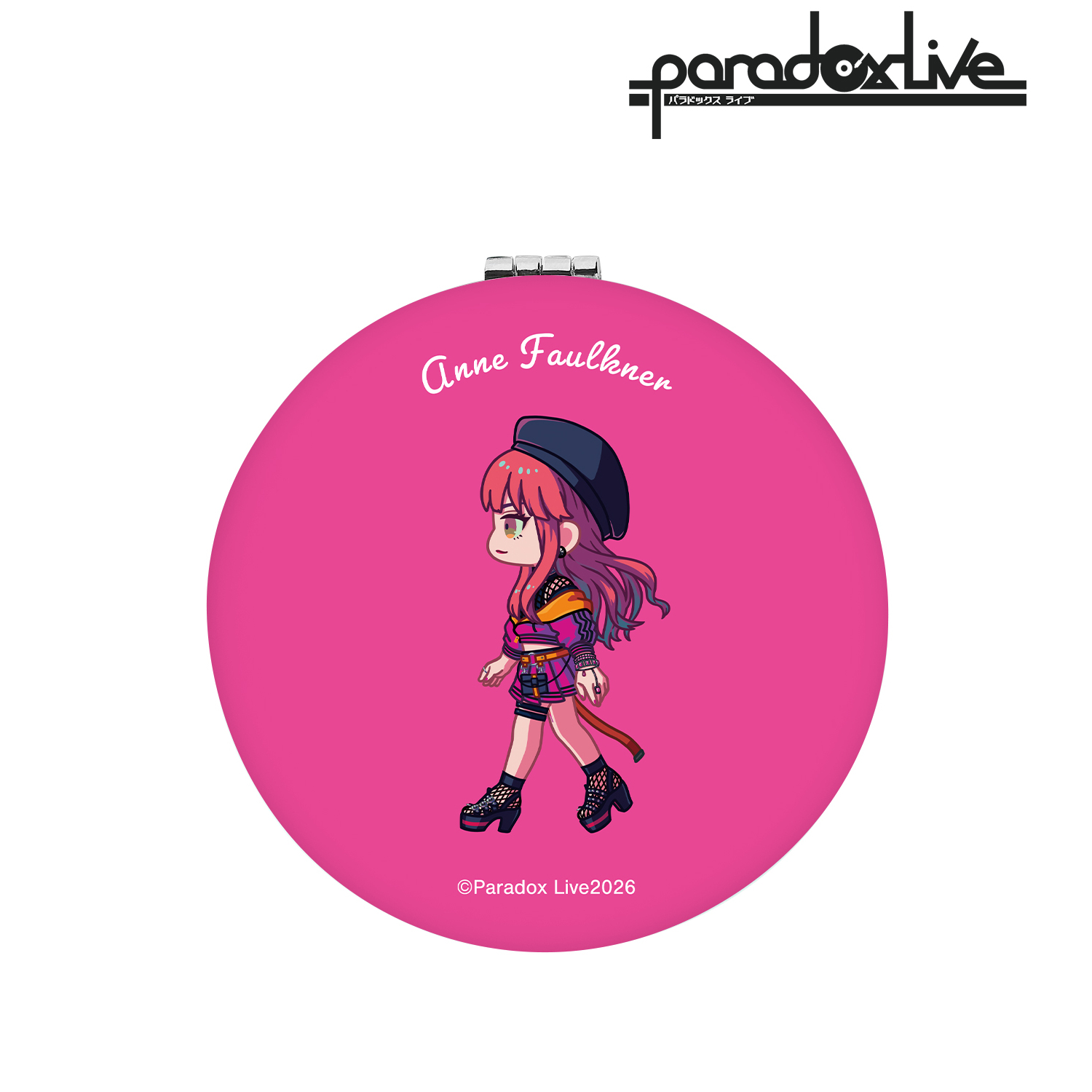 Paradox Live_アン・フォークナー ちびとこ 丸型折りたたみミラー