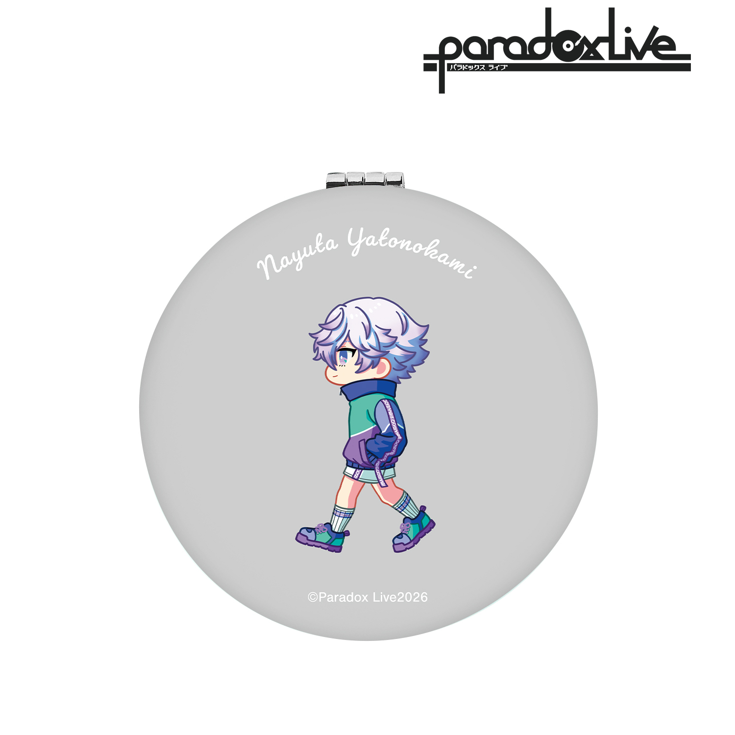 Paradox Live_矢戸乃上 那由汰 ちびとこ 丸型折りたたみミラー