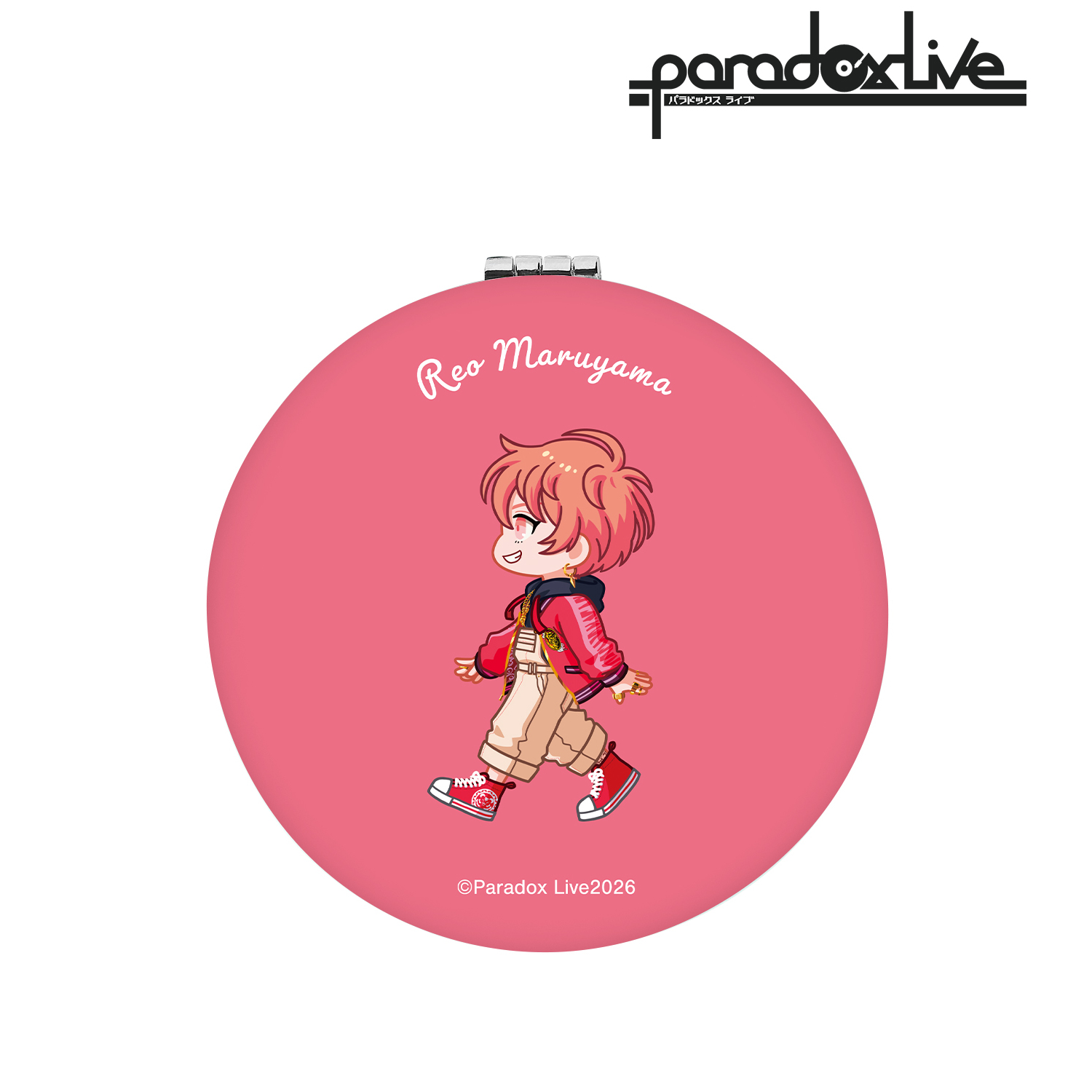 Paradox Live_円山 玲央 ちびとこ 丸型折りたたみミラー