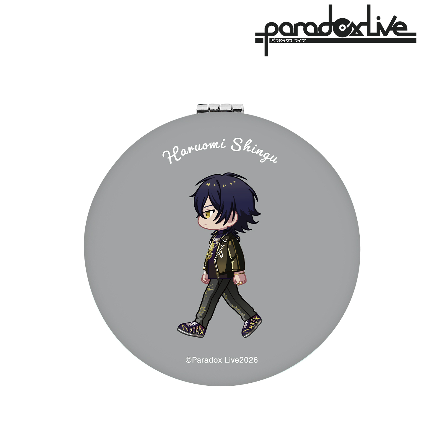 Paradox Live_辰宮 晴臣 ちびとこ 丸型折りたたみミラー