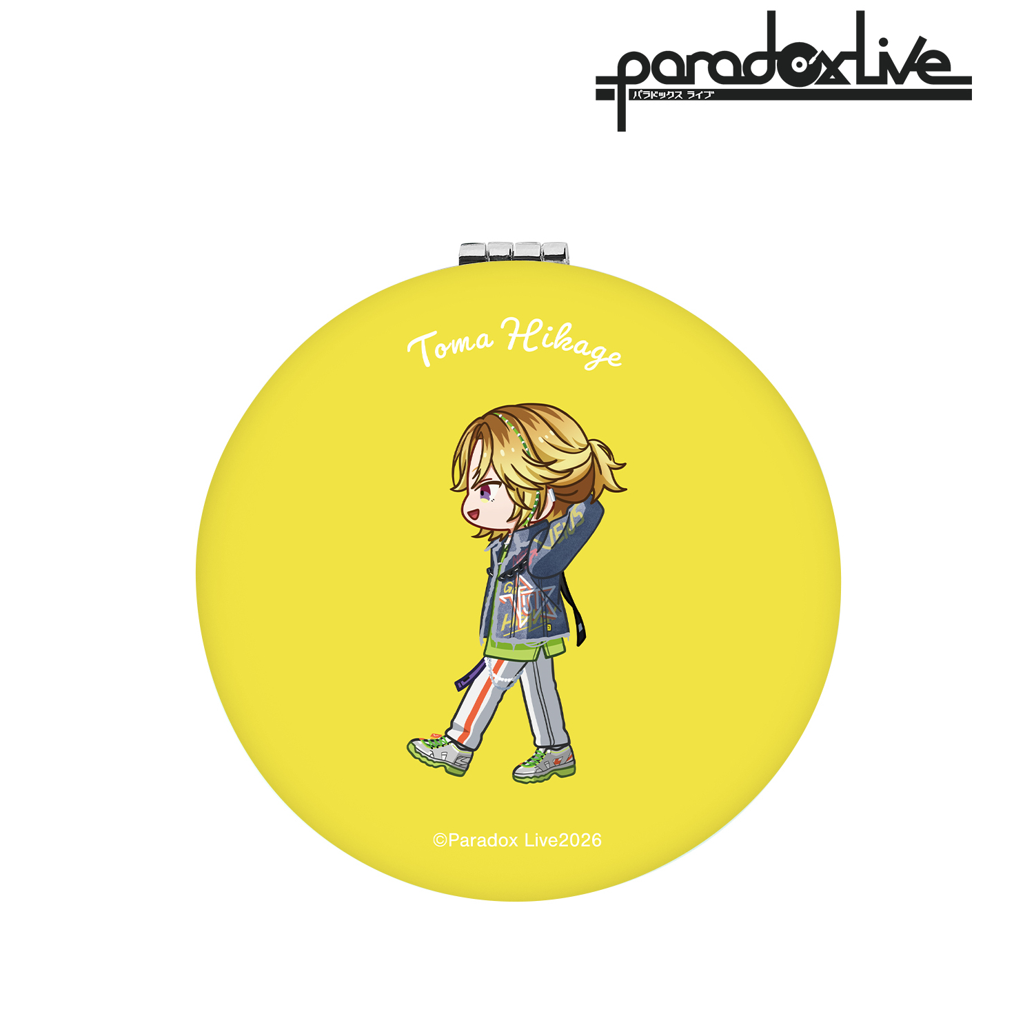 Paradox Live_緋景 斗真 ちびとこ 丸型折りたたみミラー