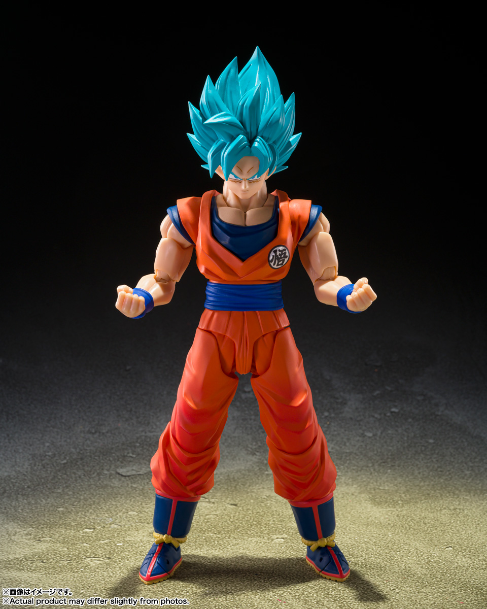 ドラゴンボール超_S.H.Figuarts 超サイヤ人ゴッド超サイヤ人孫悟空〈限界を超えし蒼き力〉