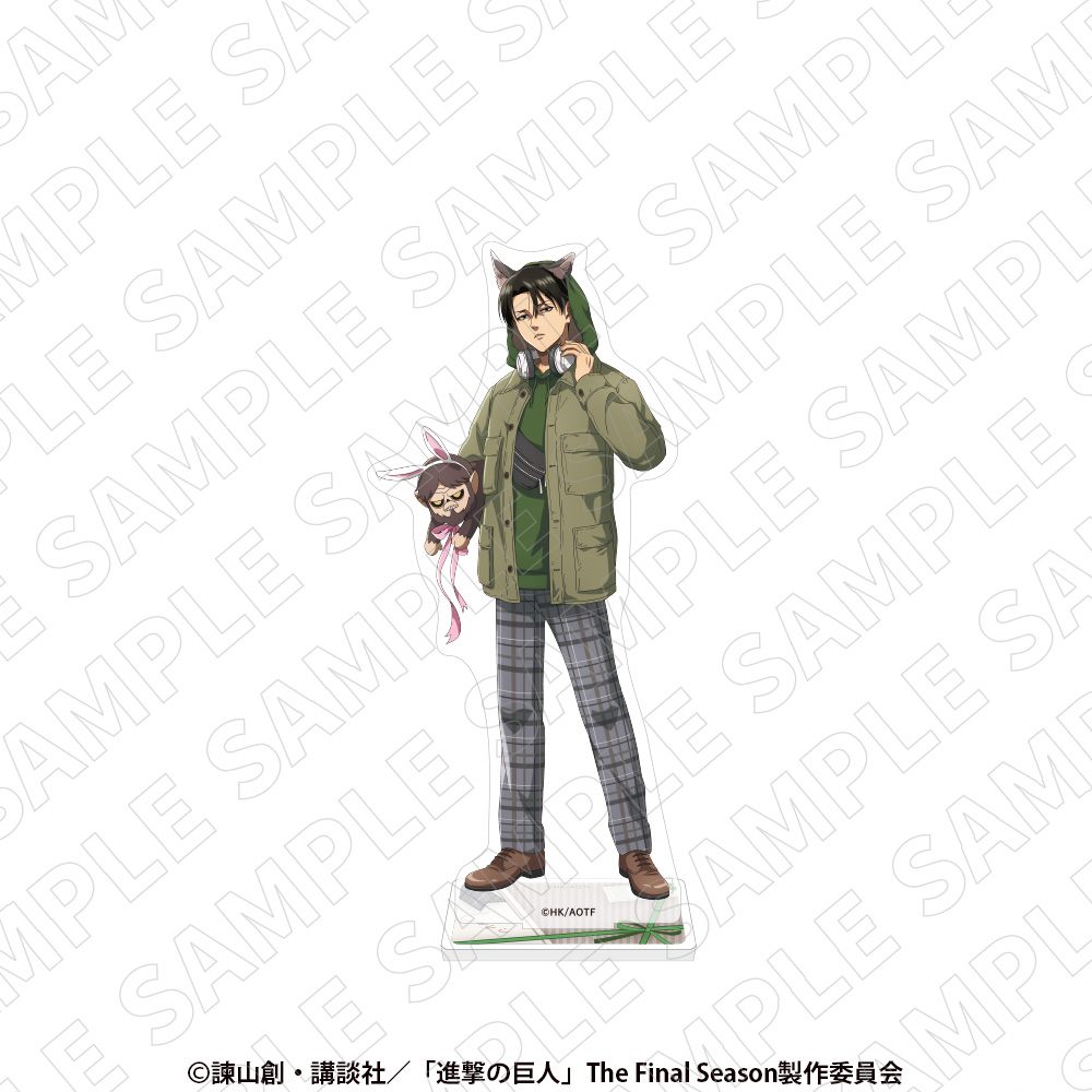 進撃の巨人_アクリルスタンド（リヴァイ）