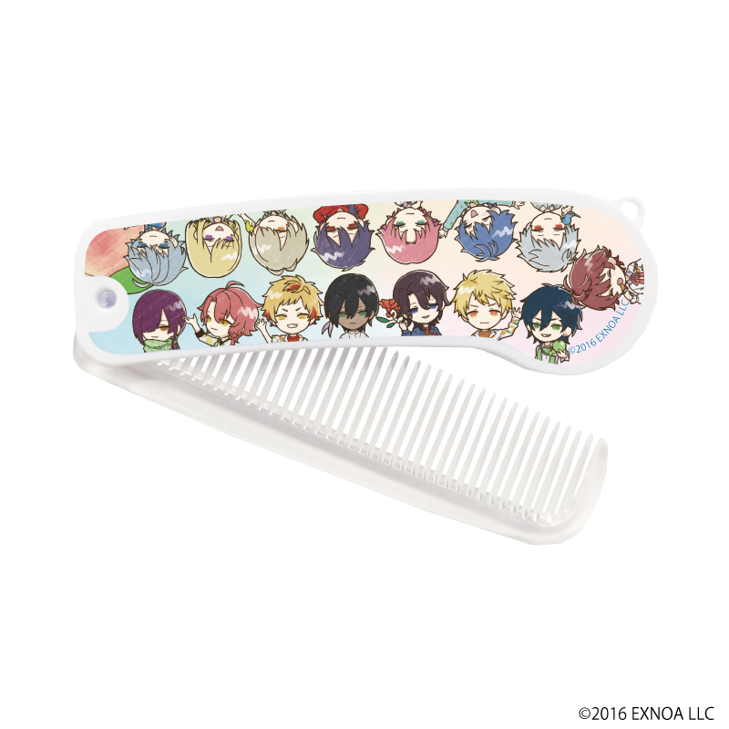 文豪とアルケミスト_折りたたみコーム01/フルーツver.(グラフアートイラスト)