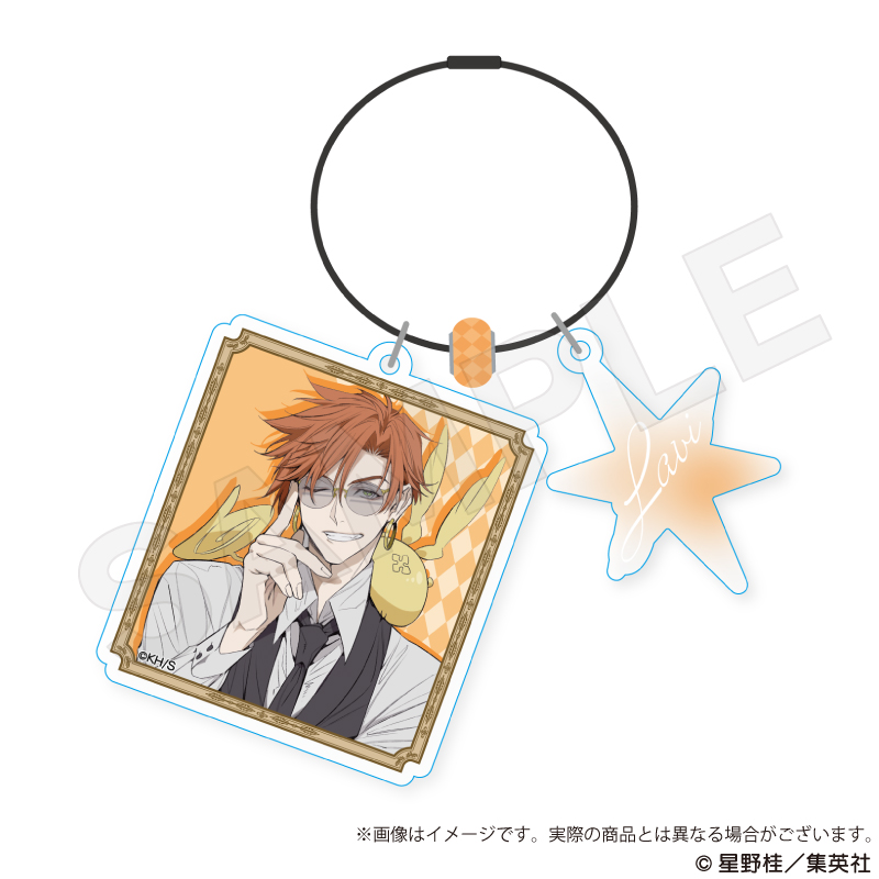 D.Gray-man_ワイヤーキーホルダー ラビ