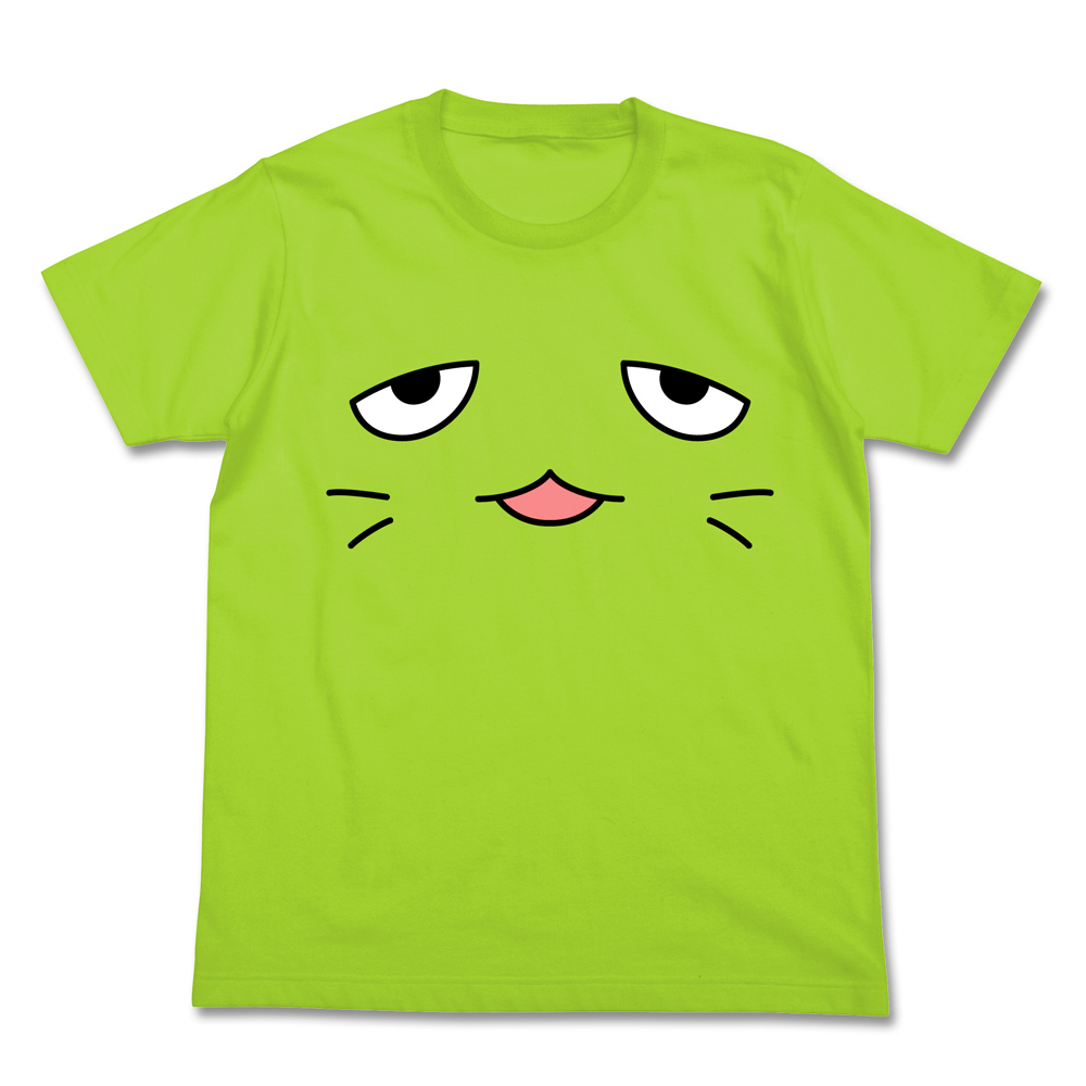 アイドルマスター シンデレラガールズ_Lサイズ_ぴにゃこら太フェイス Tシャツ Ver.2.0/LIGHT GREEN