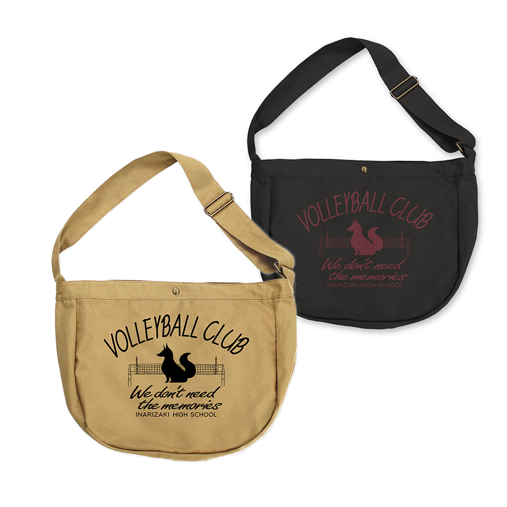 ハイキュー!!_稲荷崎高校バレーボール部 ニュースペーパーバッグ/SAND KHAKI