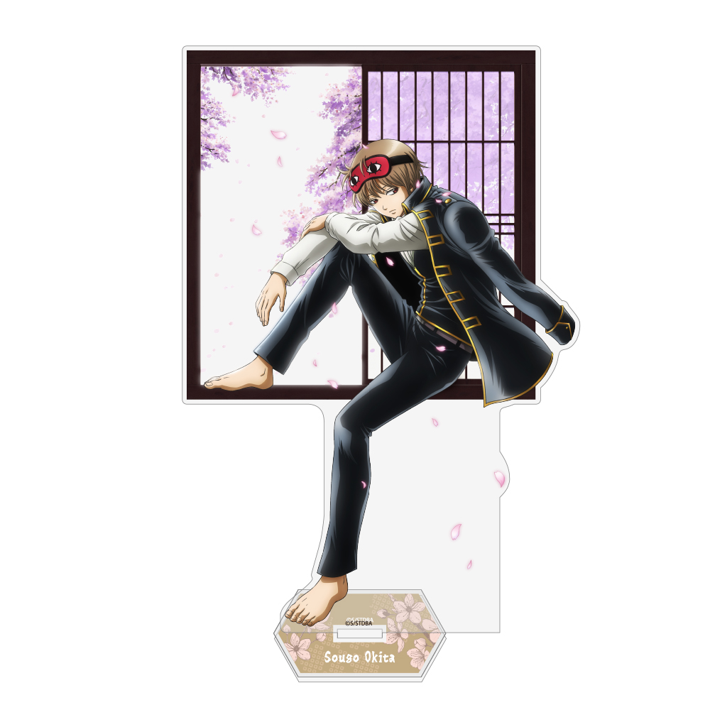 銀魂._描き下ろし 沖田総悟 アクリルスタンド(大) 小窓から覗く景色Ver.