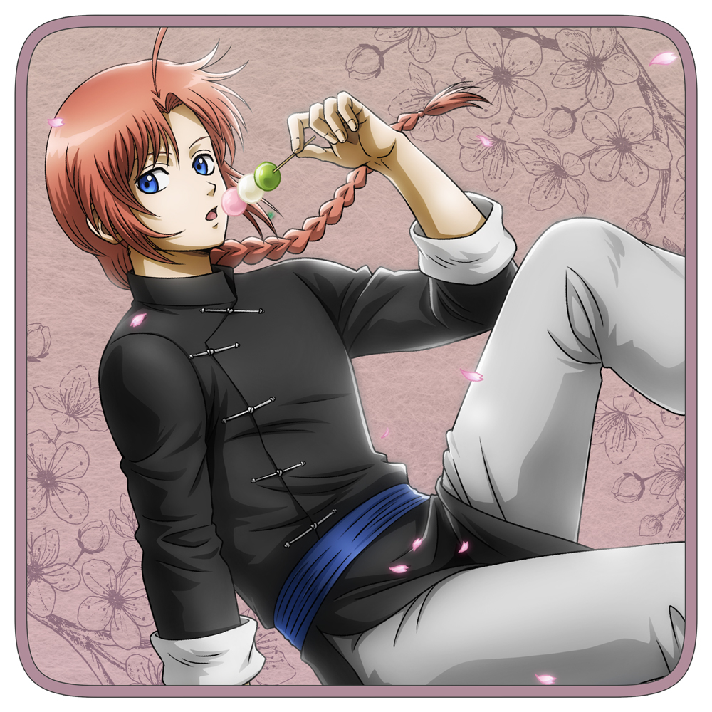 銀魂._描き下ろし 神威 フルカラーハンドタオル 小窓から覗く景色Ver.