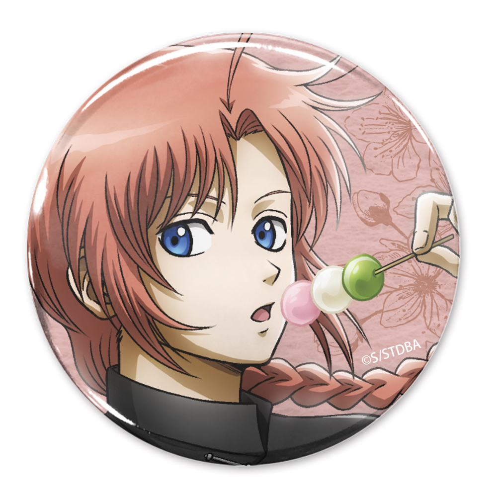 銀魂._描き下ろし 神威 65mm缶バッジ 小窓から覗く景色Ver.