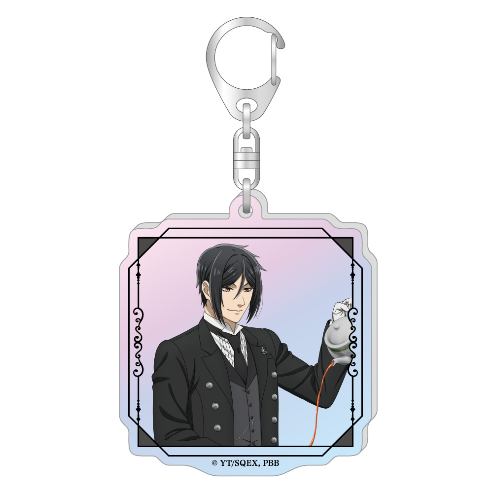 黒執事 -緑の魔女編-_描き下ろしオーロラアクリルキーホルダー / セバスチャン・ミカエリス